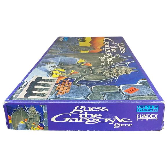 Vintage Guess the Gargoyle board game Fundex 1994 Open Box Spooky 100% COMPLETE! - Picture 3 of 16